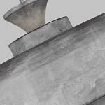 Подвесной светильник с массивным круглым стальным плафоном серого цвета в индустриальном стиле на цепи Feiss варинант исполнения - 4 | Loft Concept в Саратове