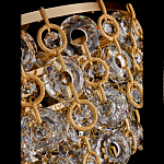 Люстра каскадная с подвесками в форме колец Galaxy of Light варинант исполнения - 5 | Loft Concept в Саратове