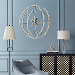 Настольная лампа с черно-белым узором Wavy Stripes варинант исполнения - 3 | Loft Concept в Саратове