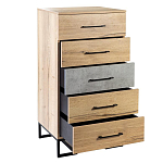 Комод с 3-мя ящиками в стиле лофт Urban Style Space варинант исполнения - 5 | Loft Concept в Саратове