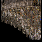 Люстра с каскадом из прозрачного хрусталя Constant Sparks варинант исполнения - 12 | Loft Concept в Саратове