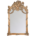 Зеркало настенное в ажурной раме с эффектом старины Classic Ornament Mirror варинант исполнения - 1 | Loft Concept в Саратове
