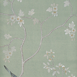 Обои ручная роспись Badminton Mercury Grey варинант исполнения - 2 | Loft Concept в Саратове