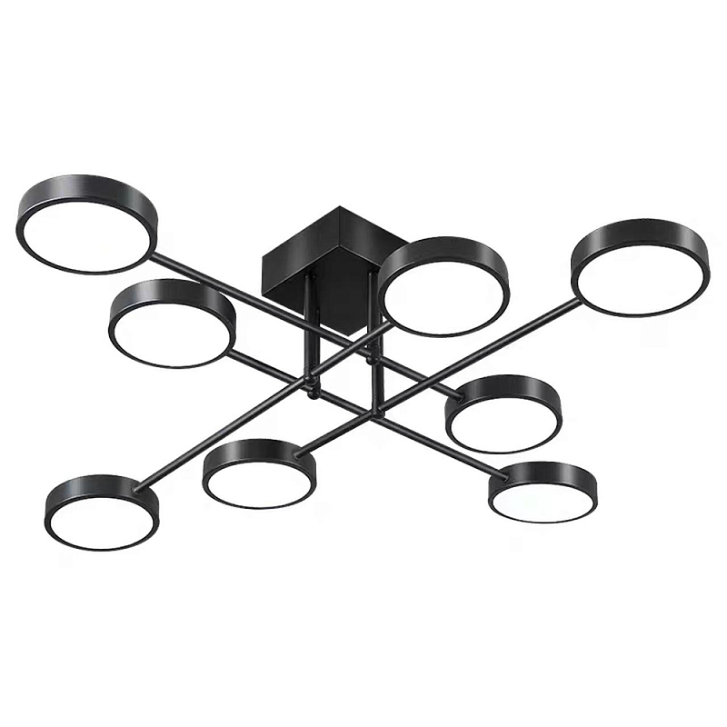 Потолочный светильник светодиодный черный Bendik Lighting Белый Черный Потолочный светильник светодиодный черный Bendik Lighting Белый Черный в Саратове | Loft Concept