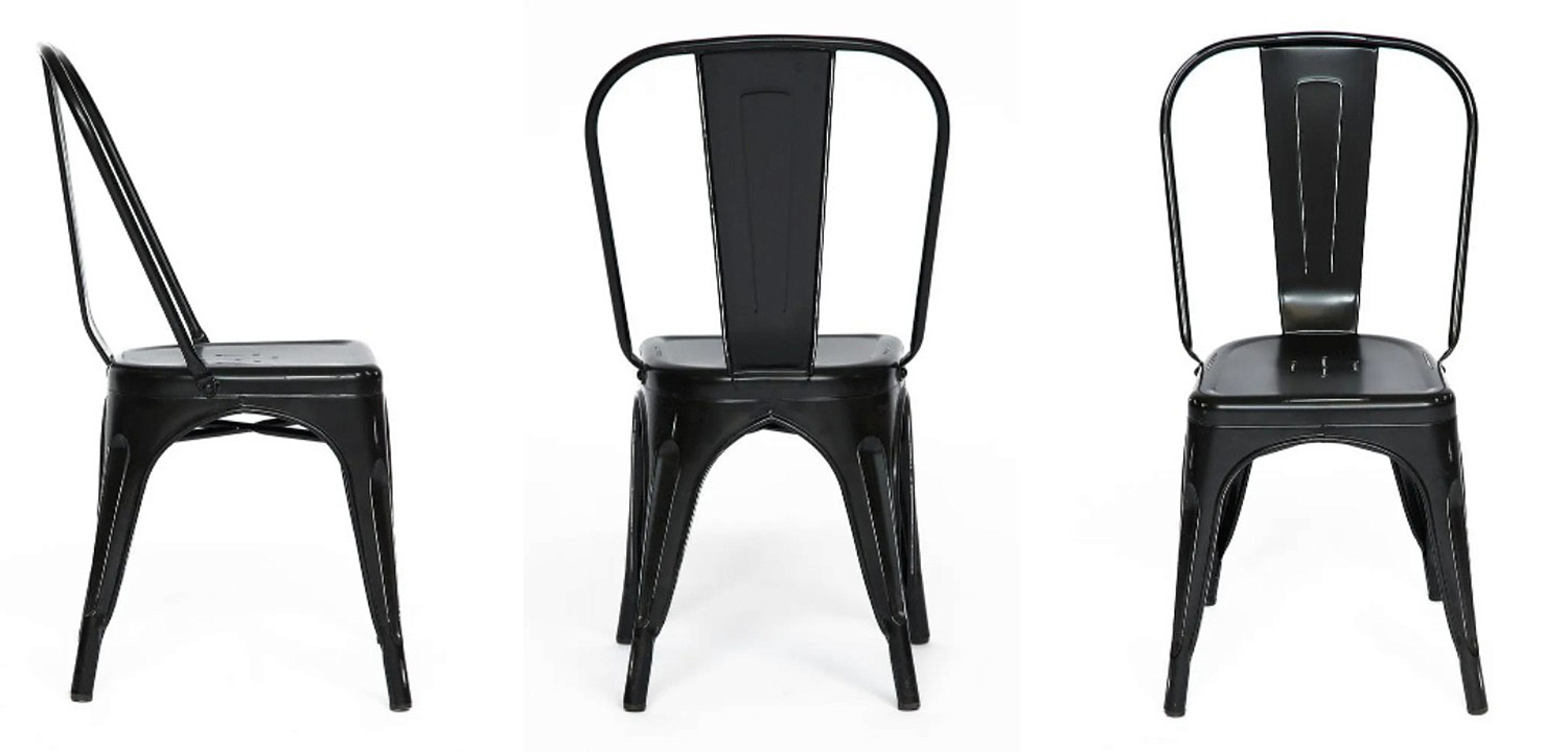 Стул Tolix black Стул Tolix black - Loft-Concept в Саратове