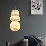 Подвесной светильник с фигурными плафонами Stone Triad варинант исполнения - 3 | Loft Concept в Саратове