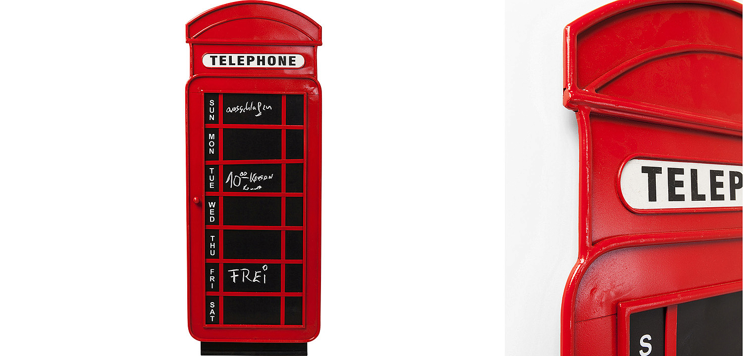 Магнитная доска Red Telephone Box Магнитная доска Red Telephone Box - Loft-Concept в Саратове