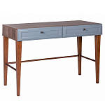 Стол письменный из массива бука с 2-мя ящиками серый Wenge Light варинант исполнения - 1 | Loft Concept в Саратове