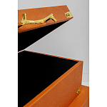 Комплект оранжевых чемоданов Golden Twigs варинант исполнения - 3 | Loft Concept в Саратове
