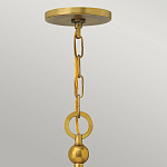 Люстра с матовыми конусными плафонами и декоративными элементами в форме шаров Hinkley варинант исполнения - 7 | Loft Concept в Саратове