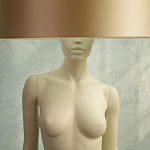 Лампа MANNEQUIN LAMP с абажуром изгибы тела варинант исполнения - 8 | Loft Concept в Саратове
