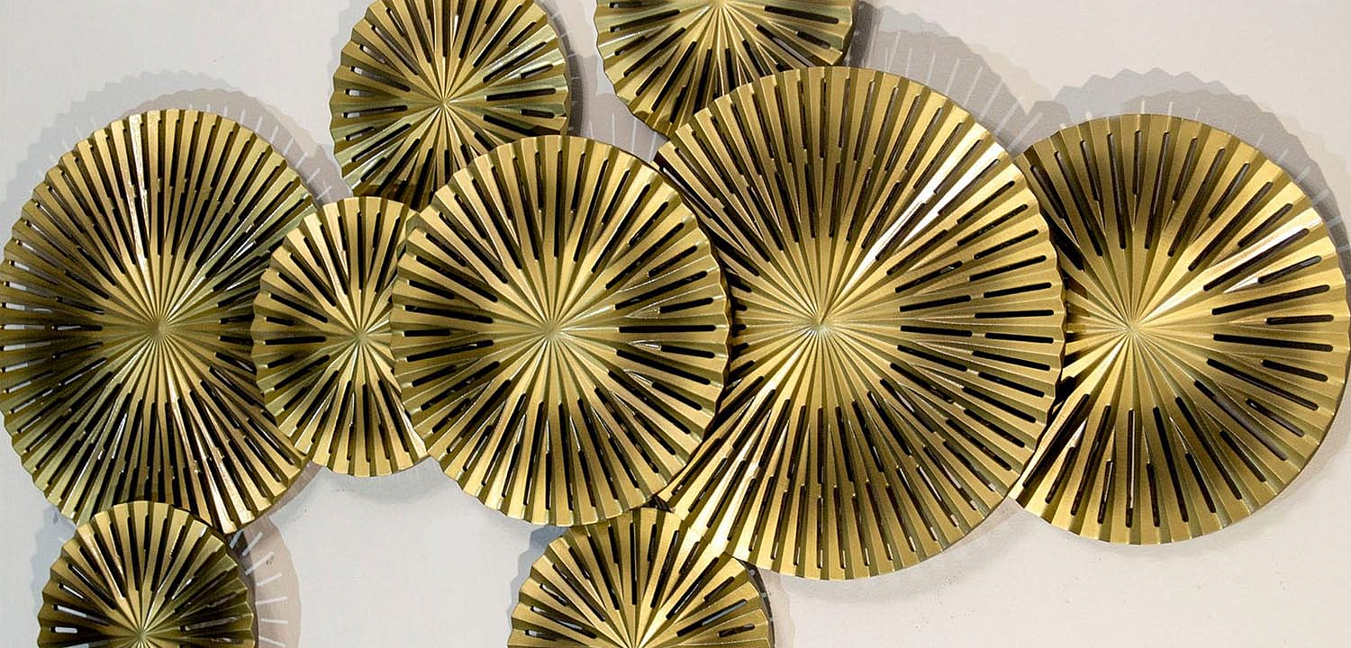 Арт-объект Apollo Brown and Gold Wall Plaque Disc gap 9 Арт-объект Apollo Brown and Gold Wall Plaque Disc gap 9 - Loft-Concept в Саратове