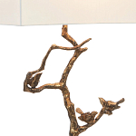 Настольная лампа на ветвистом корпусе с птичками Inspiration from Nature варинант исполнения - 1 | Loft Concept в Саратове