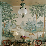 Обои ручная роспись River Scenes of Bengal Kolkata варинант исполнения - 1 | Loft Concept в Саратове