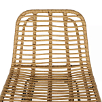 Стул барный с ротанговым плетением Half Bar Chair with Wicker без подлокотников варинант исполнения - 5 | Loft Concept в Саратове
