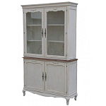 Буфет двустворчатый для посуды в стиле прованс Interiors Romance варинант исполнения - 1 | Loft Concept в Саратове