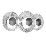 Бра из трех стеклянных фактурных дисков Eyepiece варинант исполнения - 5 | Loft Concept в Саратове