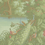 Обои ручная роспись Le Brésil Pastel варинант исполнения - 1 | Loft Concept в Саратове