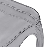 Прозрачный стул серый LOUIS GHOST CHAIR Grey варинант исполнения - 5 | Loft Concept в Саратове