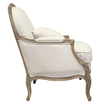 Кресло Ava Classical Armchair beige flax варинант исполнения - 1 | Loft Concept в Саратове