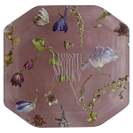 Шкатулка из эпоксидной смолы с цветами розовая Epoxy Resin Square Box Pink варинант исполнения - 1 | Loft Concept в Саратове