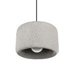 Подвесной светильник с цилиндрическим фактурным абажуром Sergey Makhno варинант исполнения - 1 | Loft Concept в Саратове