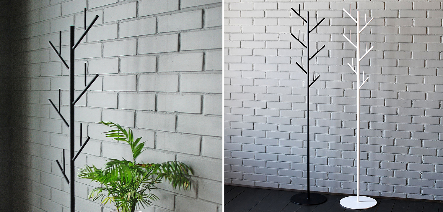 Вешалка Metal Branches Floor Hanger Black Вешалка Metal Branches Floor Hanger Black - Loft-Concept в Саратове