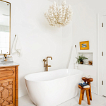 Люстра White Bionic Petals Flo Chandelier варинант исполнения - 7 | Loft Concept в Саратове