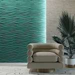 Гипсовая 3D Панель M-33 варинант исполнения - 1 | Loft Concept в Саратове