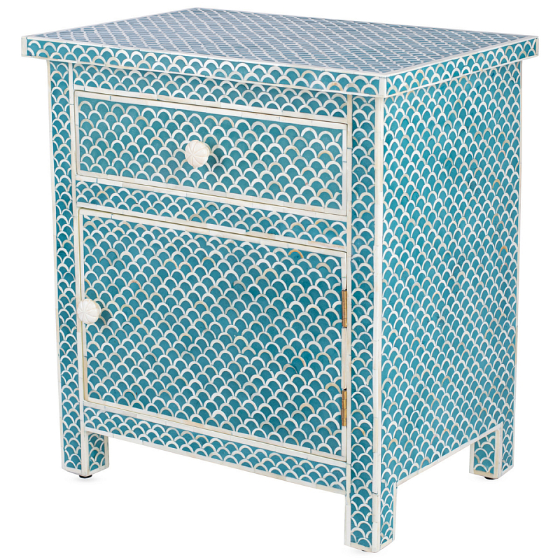 Тумба bone fish scale inlay cupboard Изумрудный ivory ( слоновая кость ) Тумба bone fish scale inlay cupboard Изумрудный ivory ( слоновая кость ) в Саратове | Loft Concept