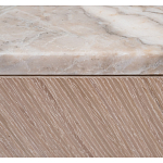 Комод с мраморной столешницей Uniqueness Marble варинант исполнения - 3 | Loft Concept в Саратове