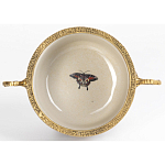 Фарфоровая чаша с бронзовыми элементами Eden Garden варинант исполнения - 4 | Loft Concept в Саратове