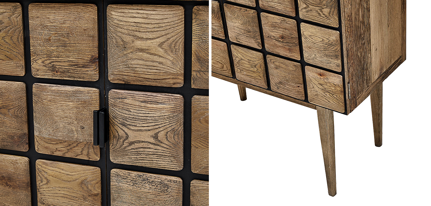 Комод из дуба с 2-мя дверцами Nakain chest of drawers Комод из дуба с 2-мя дверцами Nakain chest of drawers - Loft-Concept в Саратове