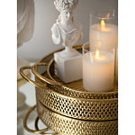 Поднос железный Gold Mesh варинант исполнения - 6 | Loft Concept в Саратове