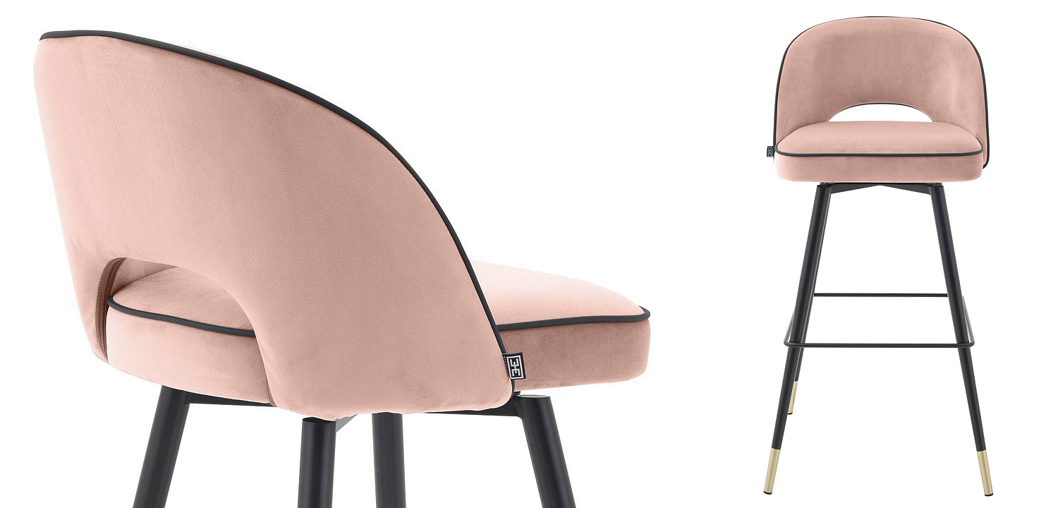 Комплект барных стульев Eichholtz Bar Stool Cliff set of 2 nude Комплект барных стульев Eichholtz Bar Stool Cliff set of 2 nude - Loft-Concept в Саратове