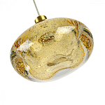 Подвесной светильник с прозрачным стеклянным плафоном округлой формы Effervia  варинант исполнения - 12 | Loft Concept в Саратове