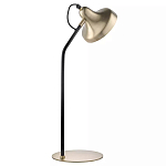 Настольная лампа с плафоном в форме купола в сочетании черного и золотистого цвета Minimalist Execution варинант исполнения - 3 | Loft Concept в Саратове