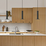 Подвесной светильник светодиодный черный Light Durability варинант исполнения - 1 | Loft Concept в Саратове