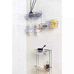 Полка напольная трехъярусная для ванной Bathroom Floor Shelf варинант исполнения - 2 | Loft Concept в Саратове