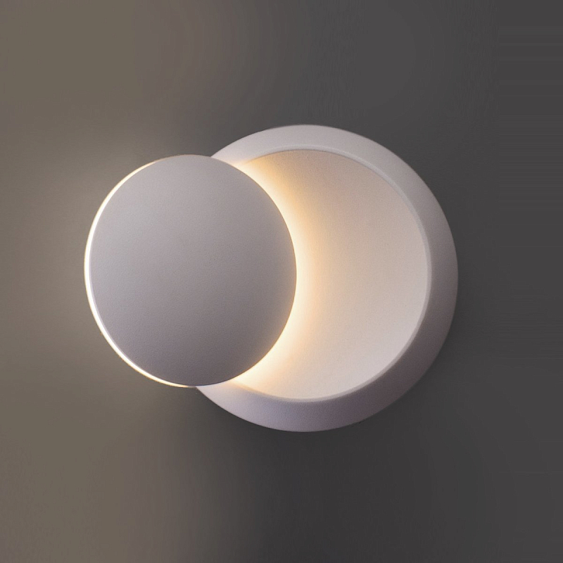 Бра Light Point Luna Wall Lamp White Белый в Саратове | Loft Concept 