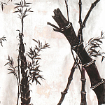 Обои ручная роспись Bamboo Quicksilver on Tarnished Silver gilded paper варинант исполнения - 2 | Loft Concept в Саратове