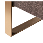 Комод  округлой формы с дверцами Chest of Precious Breed варинант исполнения - 5 | Loft Concept в Саратове