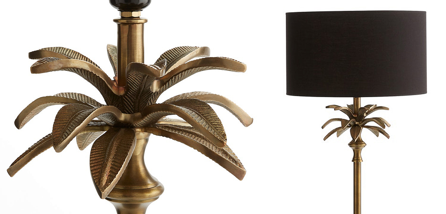 Торшер Palm Black Lampshade Торшер Palm Black Lampshade - Loft-Concept в Саратове