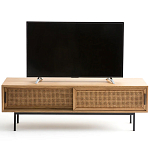 ТВ-тумба с плетеным декором Tate Wicker TV Stand варинант исполнения - 2 | Loft Concept в Саратове