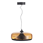 Подвесной светильник с стеклянным плафоном LED 42W 3000K Glass Textured Lampshade варинант исполнения - 4 | Loft Concept в Саратове