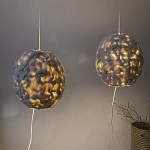 Светильник вязаный из шерсти Wool Oval варинант исполнения - 2 | Loft Concept в Саратове