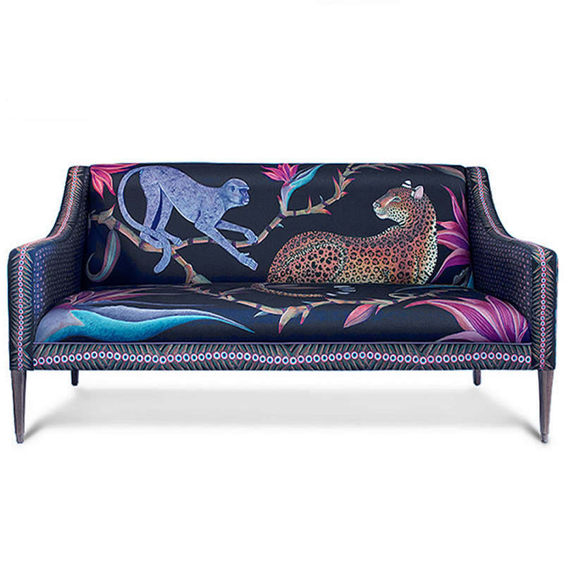 Диван ZAMBEZI Sofa Лиловый цвет Мульти Диван ZAMBEZI Sofa Лиловый цвет Мульти в Саратове | Loft Concept