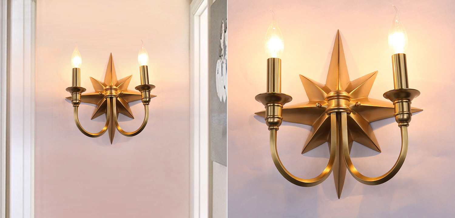 Бра Base Star Wall lamp Double Бра Base Star Wall lamp Double - Loft-Concept в Саратове