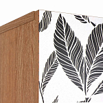Шкаф с принтом Leaf bouquet варинант исполнения - 6 | Loft Concept в Саратове