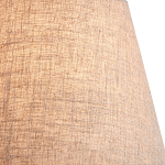 Люстра с белым каркасом и тканевыми абажурами Natural Stems варинант исполнения - 3 | Loft Concept в Саратове